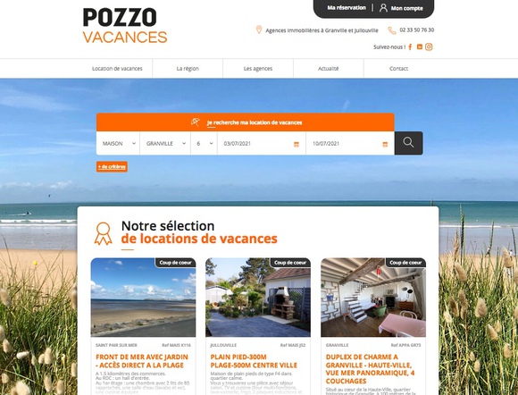 site Pozzo-Vacances